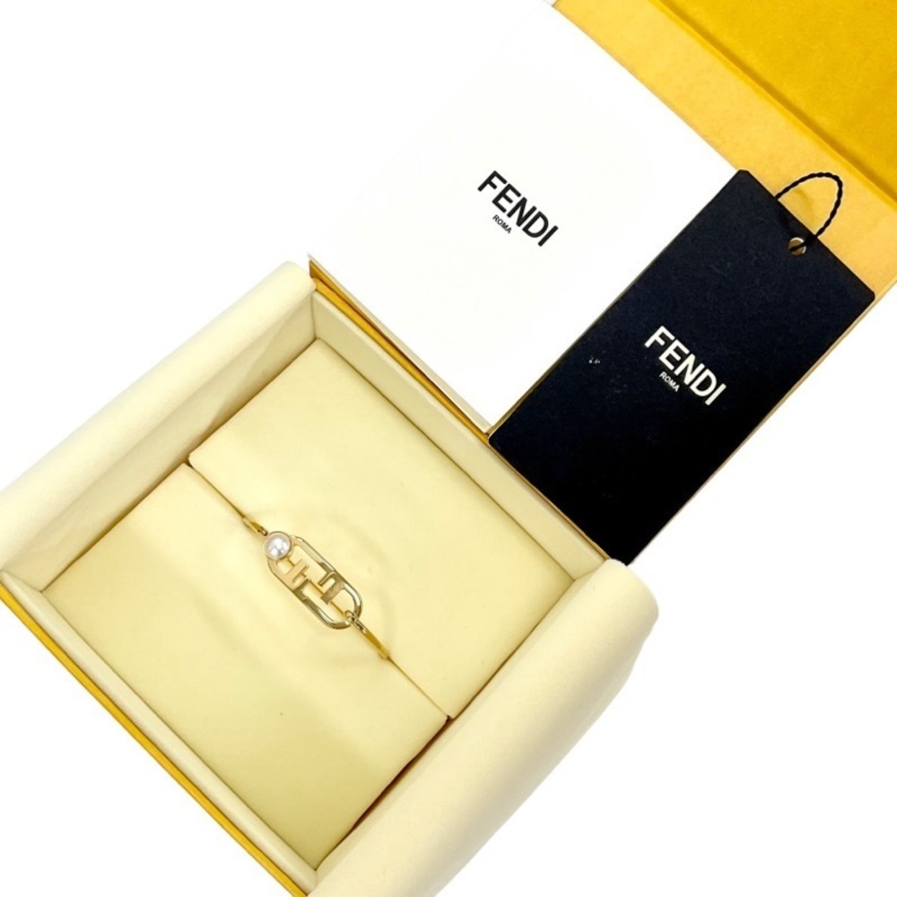 Fendi Orlock Pearl Gold Bangle - Picture 7 of 8